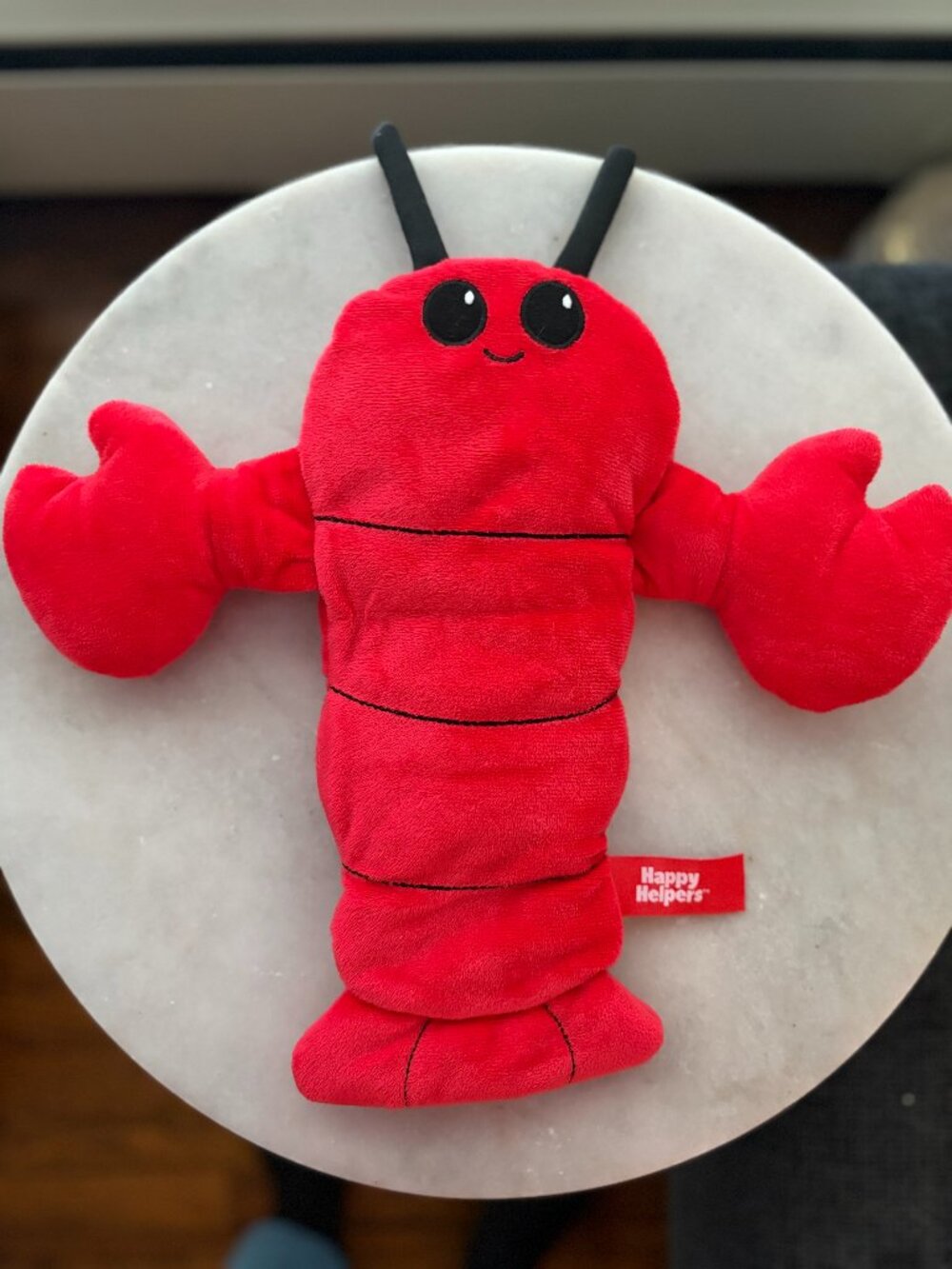 Happy Helpers Menstruation Crustacean Lobster Heating Pad Pillow 14" Plush